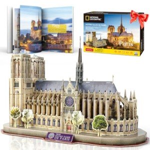 Notre Dame de Paris 3D Puzzle - 128 Pieces