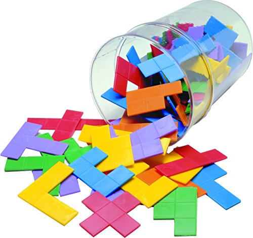 Pentominoes Puzzle Set - 6 Colorful Pieces