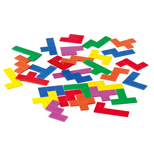 Pentominoes Puzzle Set - 6 Colorful Pieces