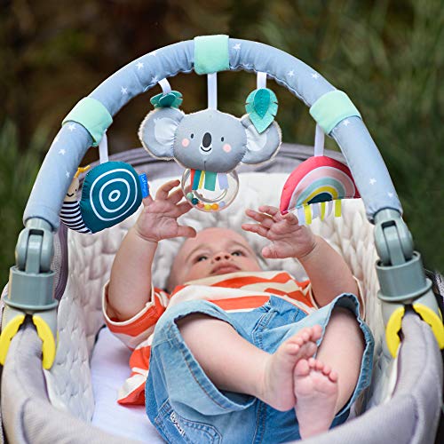 Taf Toys Koala Daydream Pram, Stroller and Car Seat Arch | Ideal for Infants & Toddlers, Activity Arch with Fascinating Toys, Stimulates Babyâs Senses and Motor Skills Development, for Easier Outdoors