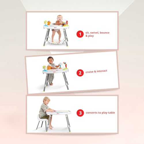 Skip Hop Baby Activity Center: Interactive Play Center with 3-Stage Grow-with-Me Functionality, 4mo+, Explore & More