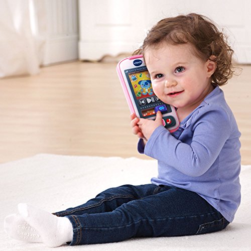 VTech Touch and Swipe Baby Phone, Pink