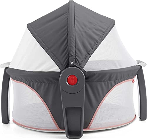 Fisher-Price On-The-Go Baby Dome - Pink Pacific Pebble, Portable Infant Play Space, Multicolored