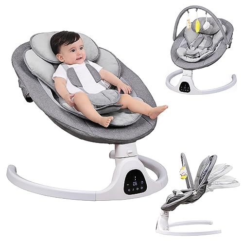 Adjustable Seat Baby Swing, 5 Swing Speeds