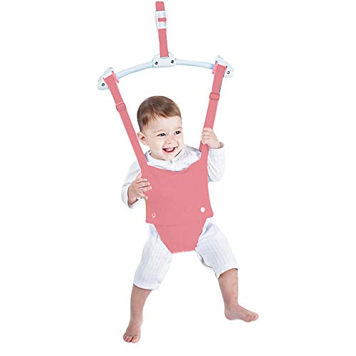 Baby Door Jumpers and Bouncers Exerciser Set with Door Clamp Adjustable Strap for Toddler Infant 6-24 Months