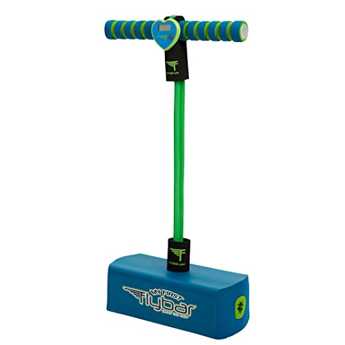 Flybar My First Foam Pogo Jumper Safe Pogo Hopper for Kids Ages 3 & Up (Blue LED)