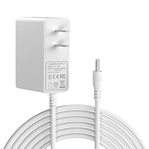 12V AC Adapter Charger for 4moms mamaRoo 2/4 Infant Seat, 2015 mamaRoo Infant Seat Bouncer, rockaRoo Baby Swing, OH-1048B1203000U / OH-1048B1203000-U mamaroo Replacement Power Cord (6.5Ft Length)