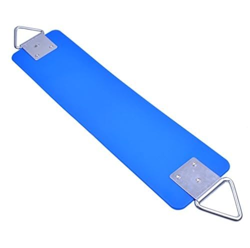AGPTEK Swing Seat, 30.4 x 6 x 0.27 Inch Yard Swing for Kids & Adults with Metal Triangle Ring - Blue(300KG /660LB Weight Limit)