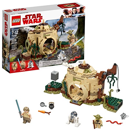 LEGO Star Wars: The Empire Strikes Back Yodas Hut 75208 Buildin g Kit (229 Pieces)