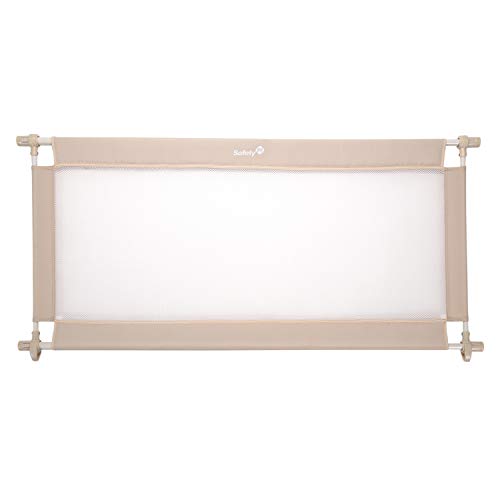 Safety 1st Wide Doorways Fabric Gate with Pressure-Mounted Fastening (Natural)