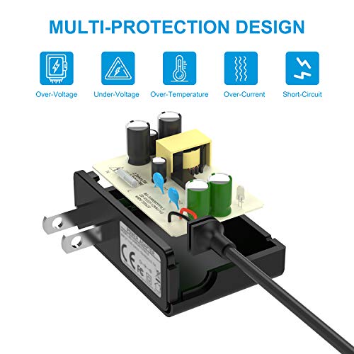 IBERLS 10ft Power Cord 6V Adapter Replacement Parts for Fisher Price Ingenuity Swing, Boutique, SmartSize 2-in-1, Rainforest Cradle, Butterfly Ocean Wonders Charger Supply