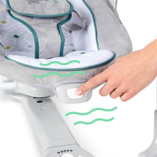 Ingenuity ConvertMe Swing-2-Seat Nash Battery-Saving Portable Swing