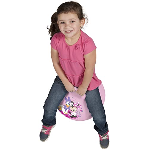 Hedstrom Minnie Mouse Happy Helpers Hopper Ball, Hop Ball for Kids, 15 Inch