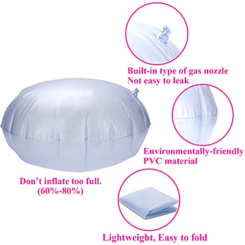 C-CHAIN Swing Pod Chair for Kids 100% Cotton Hammock Chair with Durable Air Cushion, Child Swing Seat Nest with Adjustable Rope, All Accessories Included (Rose)