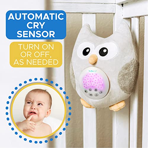 Baby Soother Toys Owl White Noise Sound Machine, Toddler Sleep Aid Night Light, Unique Baby Girl Gifts & Baby Boy Gifts, Woodland Baby Shower, Portable Baby Soother, New Baby Gift, Gender Neutral
