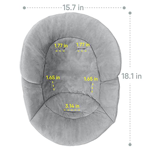 BabyBond Newborn Insert for Baby Swing, Infant Insert Cushion Compatible with Baby Swing/ Baby Rocker/ Baby Bouncer, Head and Body Support, Specially Designed for 0 to 3 Months Newborns