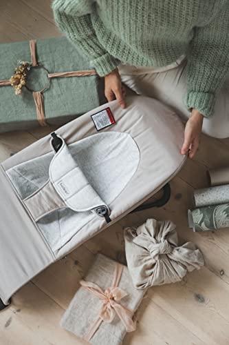 BABYBJÖRN Bouncer Balance Soft, Cotton/Jersey, Beige/Gray