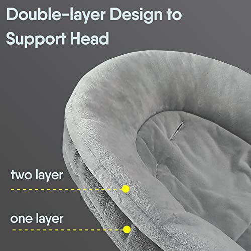 BabyBond Newborn Insert for Baby Swing, Infant Insert Cushion Compatible with Baby Swing/ Baby Rocker/ Baby Bouncer, Head and Body Support, Specially Designed for 0 to 3 Months Newborns
