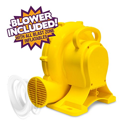 Blast Zone Big Ol Bouncer - Inflatable Bounce House with Blower - Huge - Premium Quality - Great For Events - Holds 6 Kids