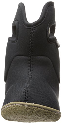 Bogs Baby Bogs Waterproof Insulated Toddler/Kids Rain Boots for Boys and Girls, All Black, 4 M US Toddler
