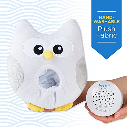 Baby Soother Toys Owl White Noise Sound Machine, Toddler Sleep Aid Night Light, Unique Baby Girl Gifts & Baby Boy Gifts, Woodland Baby Shower, Portable Baby Soother, New Baby Gift, Gender Neutral