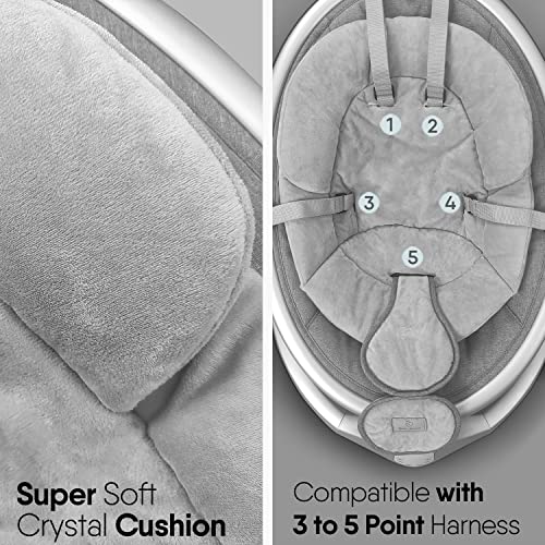 BabyBond Newborn Insert for Baby Swing, Infant Insert Cushion Compatible with Baby Swing/ Baby Rocker/ Baby Bouncer, Head and Body Support, Specially Designed for 0 to 3 Months Newborns