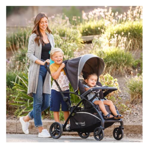 Baby Trend Navigator Double Jogger Stroller, Tropic