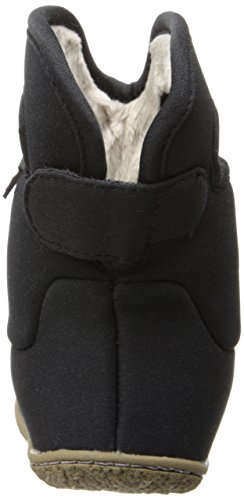 Bogs Baby Bogs Waterproof Insulated Toddler/Kids Rain Boots for Boys and Girls, All Black, 4 M US Toddler
