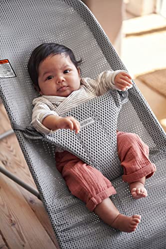BABYBJÖRN Bouncer Bliss, Mesh, Gray