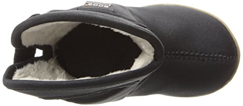 Bogs Baby Bogs Waterproof Insulated Toddler/Kids Rain Boots for Boys and Girls, All Black, 4 M US Toddler