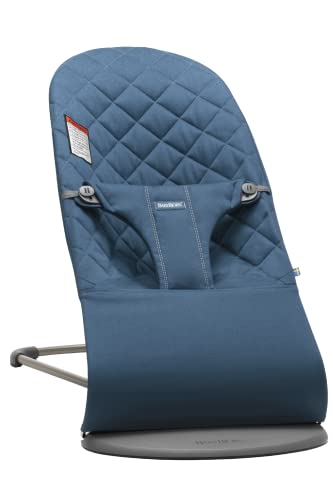BabyBjörn Bouncer Bliss, Cotton, Midnight Blue