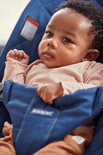 BabyBjörn Bouncer Bliss, Cotton, Midnight Blue