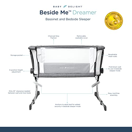 Baby Delight Beside Me Dreamer Bassinet & Bedside Sleeper