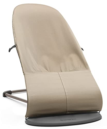 BABYBJORN Bouncer Balance Soft - Khaki/Beige, Cotton