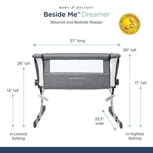 Baby Delight Beside Me Dreamer Bassinet & Bedside Sleeper
