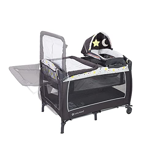 Baby Trend Lil Snooze Deluxe 2 Nursery Center, Twinkle Twinkle Moon