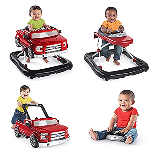 Bright Starts Ford F-150 3 Ways to Play Walker, Red