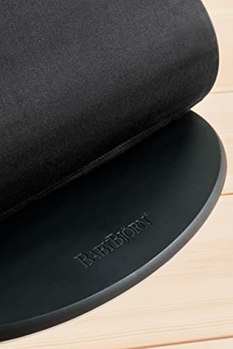 BABYBJORN Bouncer Balance Soft - Black/Dark Gray, Cotton