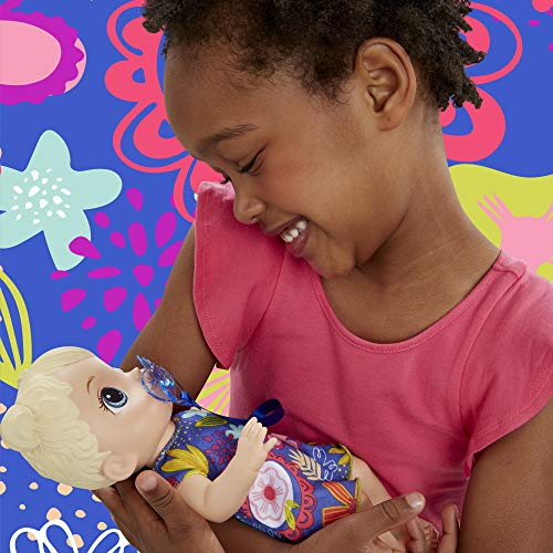Baby Alive Baby Lil Sounds: Interactive Baby Doll for Girls & Boys Ages 3 & Up, Makes 10 Sound Effects, Including Giggles, Cries, Baby Doll with Pacifier