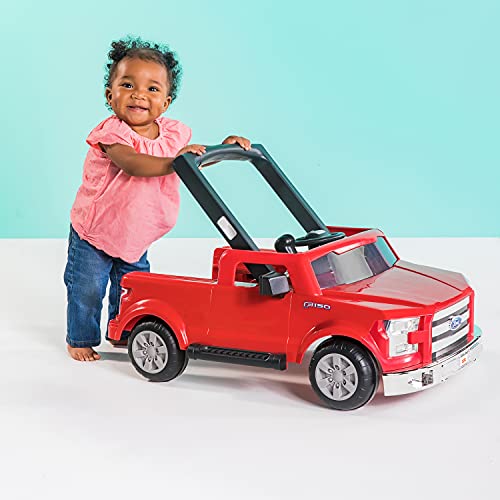 Bright Starts Ford F-150 3 Ways to Play Walker, Red