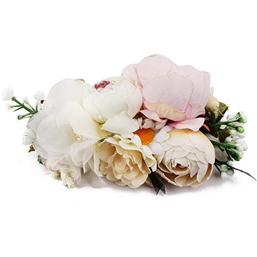 Baby Girl Floral Headbands Set - 3pcs Flower Crown Newborn Toddler Hair Accessories by mligril?1-6 years old?