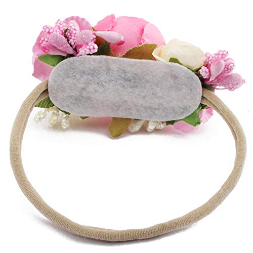 Baby Girl Floral Headbands Set - 3pcs Flower Crown Newborn Toddler Hair Accessories by mligril?1-6 years old?