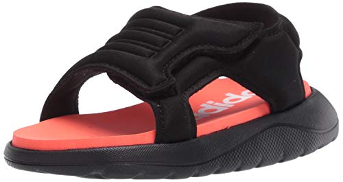 adidas Boys' Comfort Sandal I Slide, Black, 9K M US Infant