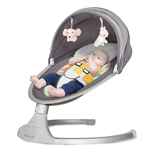 Zazu Baby Swing: 5-Speed with Bluetooth and Remote
