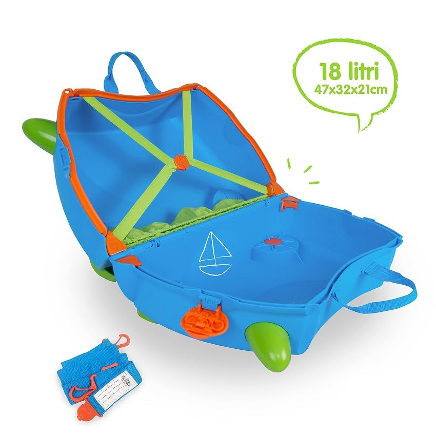 Trunki Boys' Terrance, Blue