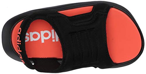 adidas Boys' Comfort Sandal I Slide, Black, 9K M US Infant