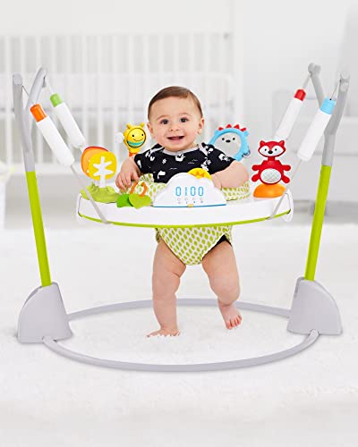 Skip Hop Baby Jumper: Jumpscape Fold-Away Jumper with Bounce Counter, Explore & More