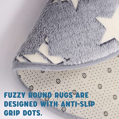 Baby Jumper with Stand, Baby Jumpers and Bouncers, Baby Exerciser Suitable for 6-24 Months, Easy to Assemble & Store Jumper for Baby (Soft Rug Include)