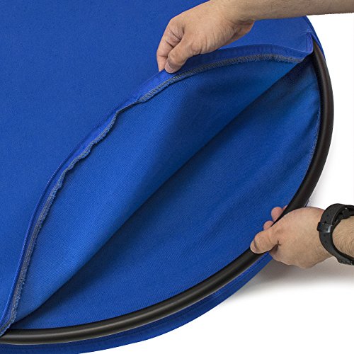 Sorbus Kids Nest Swing Chair Nook  Hanging Seat Hammock for Indoor Outdoor Use  Great for Children (40 Inch, Nest Blue)