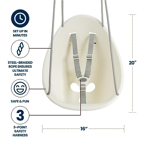 Coconut Toddler Swing - Comfy Outdoor Baby Swing